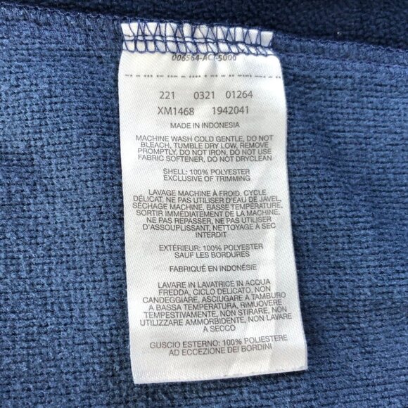 Columbia Interchange Men's Fleece Jacket Large Athletic Full Zip Stand Collar Bl - Picture 8 of 16